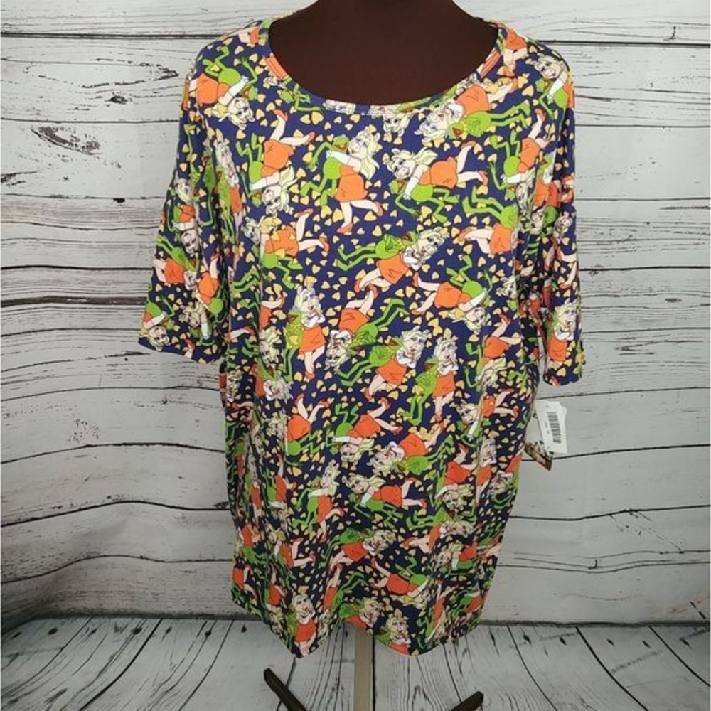 Lularoe Kermit Miss Piggy‎ Irma Top Tunic